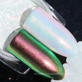 Пудра для ногтей Mermaid Aurora Pigment Неоновая радужная пудра для нейл-арта